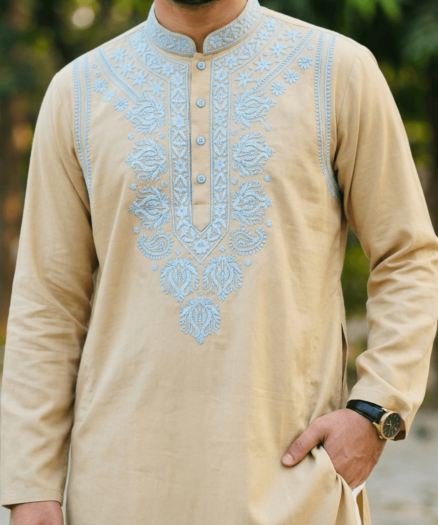 Nawabi Chikankari Kurta